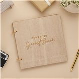 Wooden Our Photo Guestbook & Sign Set