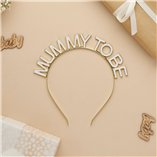 Mummy To Be Metal Headband